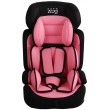 Автокрісло JOY ISOFIX, група 1/2/3, вага дитини від 9-36 кг, колір чорно-рожевий (RS-64188)