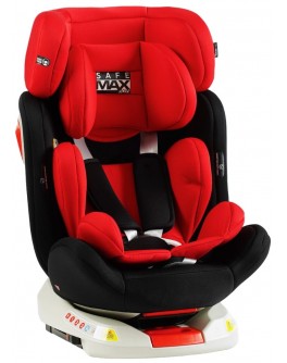 Автокрісло Joy SafeMax ISOFIX, група 1-2-3, колір чорно-червоний (SF-92100)