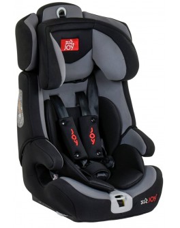 Автокрісло універсальне Joy ISOFIX, вага дитини 9-36 кг, колір чорно-сірий (FX 7887)