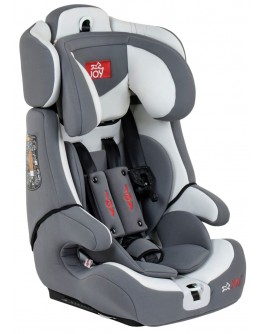 Автокрісло універсальне Joy ISOFIX, вага дитини 9-36 кг, колір сіро-білий (FX 9559)