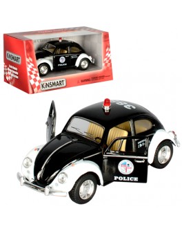 Машинка колекційна Kinsmart Volkswagen Classical Beetle Поліція (KT 5057 РW) - mpl KT 5057 РW