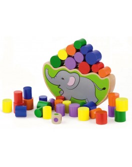 Дерев'яна іграшка Viga Toys Балансуючий Слон (50390)
