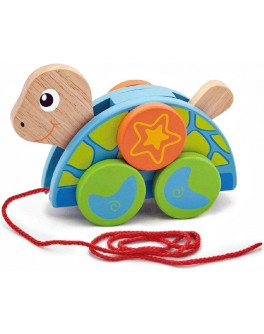 Деревянная игрушка-каталка Viga Toys Черепаха (50080) - afk 50080