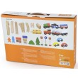 Дерев'яна іграшка Viga Toys Залізниця 49 деталей (56304) - afk 56304