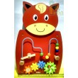 Деревянная игрушка настенная Viga Toys Лошадь с лабиринтом (50678) - afk 50678