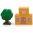 Деревянная игрушка доп. набор к ж/д Viga Toys Школа (50816) - afk 50816