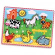 Деревянная рамка-вкладыш Viga Toys Домашние животные (56438) - afk 56438
