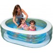 Надувний басейн дитячий Intex Oval Whale Fun Pool 163х107х46 см (57482) - mlt 57482