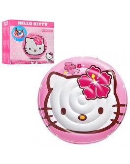 Надувной плотик Intex Hello Kitty с веревкой 137 см (56513) - mpl 56513