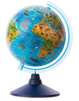 Інтерактивна іграшка Alaysky's Globe Глобус зоо-географічний, Д21см (AG-2130)