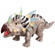 Інтерактивна іграшка Динозавр, звук, підсвічування, рухається, сірий (8802)
