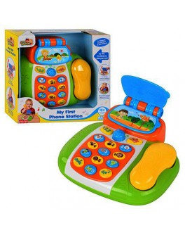 Развивающая игрушка Телефон, звук, свет HAP-P-KID - mpl 4202 T
