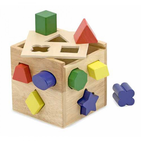 Деревянная игрушка Сортировочный куб, Melissa&Doug - MD 575