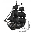 3D-конструктор CubicFun большой Корабль Черной Бороды Месть королевы Анны (T4018h) - CubFun T4018h