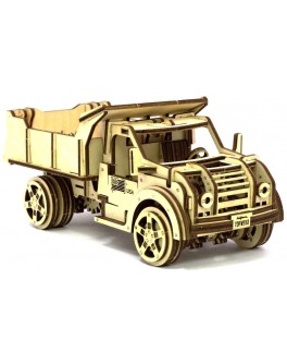 Механический 3D пазл Грузовик, Wood Trick - WT 4820195190036