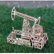 Механический 3D пазл Нефтевышка, Wood Trick - WT 4820195190104