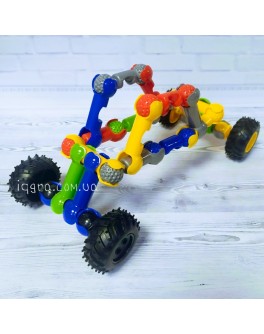 Конструктор шарнірний Stick building block Snowmobile 28 деталей та 4 колеса (SY9913)