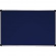 Доска текстильная Office, в алюминиевой рамке S-line, синяя | разные размеры - abc 146510