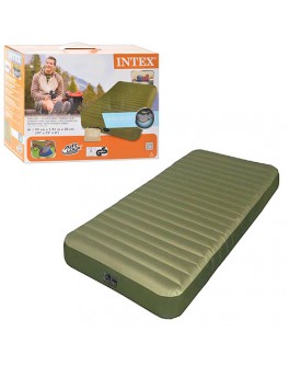 Надувная односпальная кровать Intex Super-Tough Airbed 99х191х15 см (68726) - mpl 68726