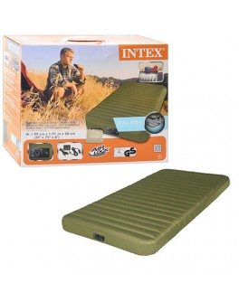 Надувная односпальная кровать Intex 99х191х20 см (68727) - mpl 68727