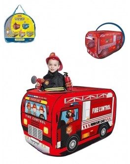 Намет дитячий Пожежна машина, 112х72х72 см (606-8011 D)