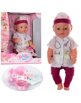 Лялька BABY BORN у костюмі доктора BL019A 