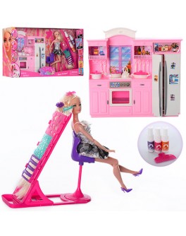 Игровой набор Кукла Барби с набором кухня (66871) - mpl 66871