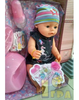 Кукла Baby Born в джинсовом платье (BL020P-S-UA) - mpl BL020P-S-UA