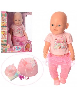 Кукла Baby Born в розовой футболочке (8006-457) - ves 8006-457