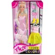 Кукла Ася Модные цвета Блондинка с аксессуарами 28 см (35072)  - ves 35072