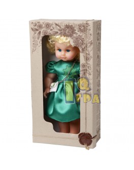 Кукла "МИЛАНА НАРЯДНАЯ" (40 см), зеленое платье - alb В202/3