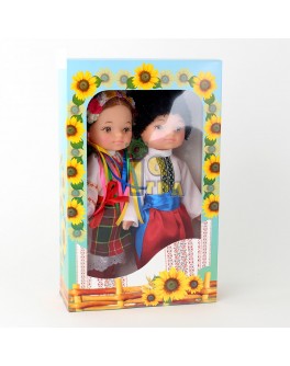 Ляльки "Українці", простий наряд| 35 см - alb B219