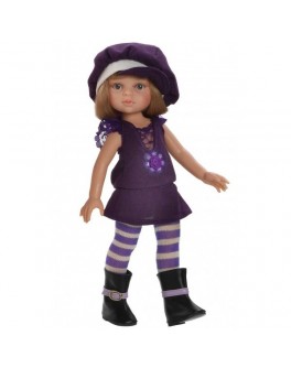 Кукла Карла в фиолетовом 32 см (04585) Paola Reina - kklab 04585