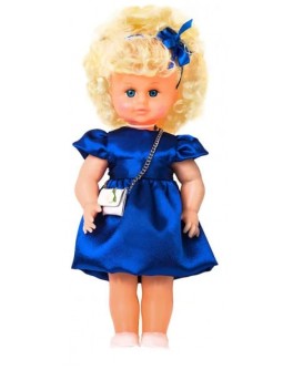 Кукла МИЛАНА НАРЯДНАЯ (40 см), синее платье - alb В202/С