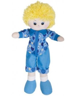 Мягкая кукла-мальчик Gulliver в рубашке 35 см (30-11BAC3501) - SGR 30-11BAC3501