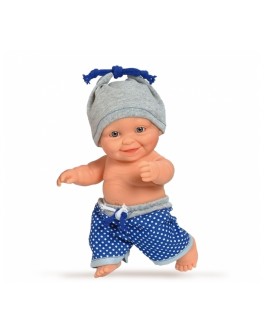 Кукла-пупс европеец в голубом, 22 см (01208) Paola Reina - kklab 01208