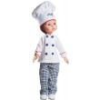 Кукла Карлос шеф-повар Paola Reina, 32 см - kklab 04612