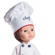 Кукла Карлос шеф-повар Paola Reina, 32 см - kklab 04612