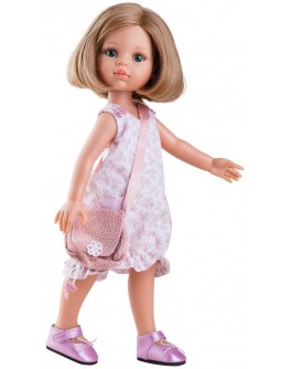 Кукла Paola Reina Карла в розовом с сумочкой 32 см (04405) - kklab 04405
