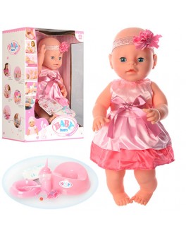 Пупс Baby Born в розовом платьице (YL1710I) - mpl YL1710I