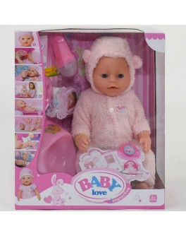 Пупс Baby Born в розовой пижамке (BL012A-S)  