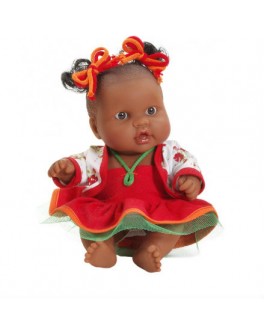 Кукла-пупс мулатка осень-зима 22 см Paola Reina (01114) Паола Рейна - kklab 01114