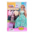 Кукла Defa Lucy Fashion Girl с гардеробом и аксессуарами (8012) - ves 8012
