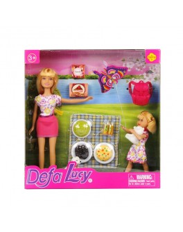 Набор из двух кукол Defa Lucy Пикник на открытом воздухе (8282) - ves 8282