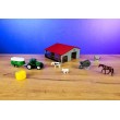 Ігровий набір Ферма, трактор, причеп, тачка, свійські тварини, аксесуари,елементи ферми 