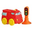 Машинка м'яка вінілова Jazhouda Toys Пожежна машина (JZD 100)