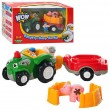 Трактор инерционный с прицепом, фигурки, Wow Toys - mpl 10318