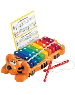 Развивающая музыкальная игрушка - Тигренок-ксилофон: 2 в 1 (звук) - KDS 629877MP