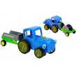 Музична іграшка Синій Трактор, пісня українською про трактор, підсвічування, колесо вільного ходу (72591)