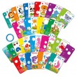 Гра розвиваюча Vladi Toys навчальна Академія розвитку картки на кільці Відгадайки. Жителі зоопарку та моря (VT5000-14)
